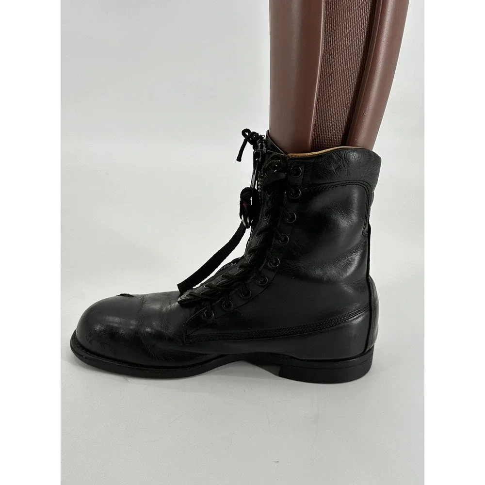 VINTAGE CHIPPEWA USA BAY APACHE UTILITY MEN'S SIZE 8.5D 9554 BLACK‎